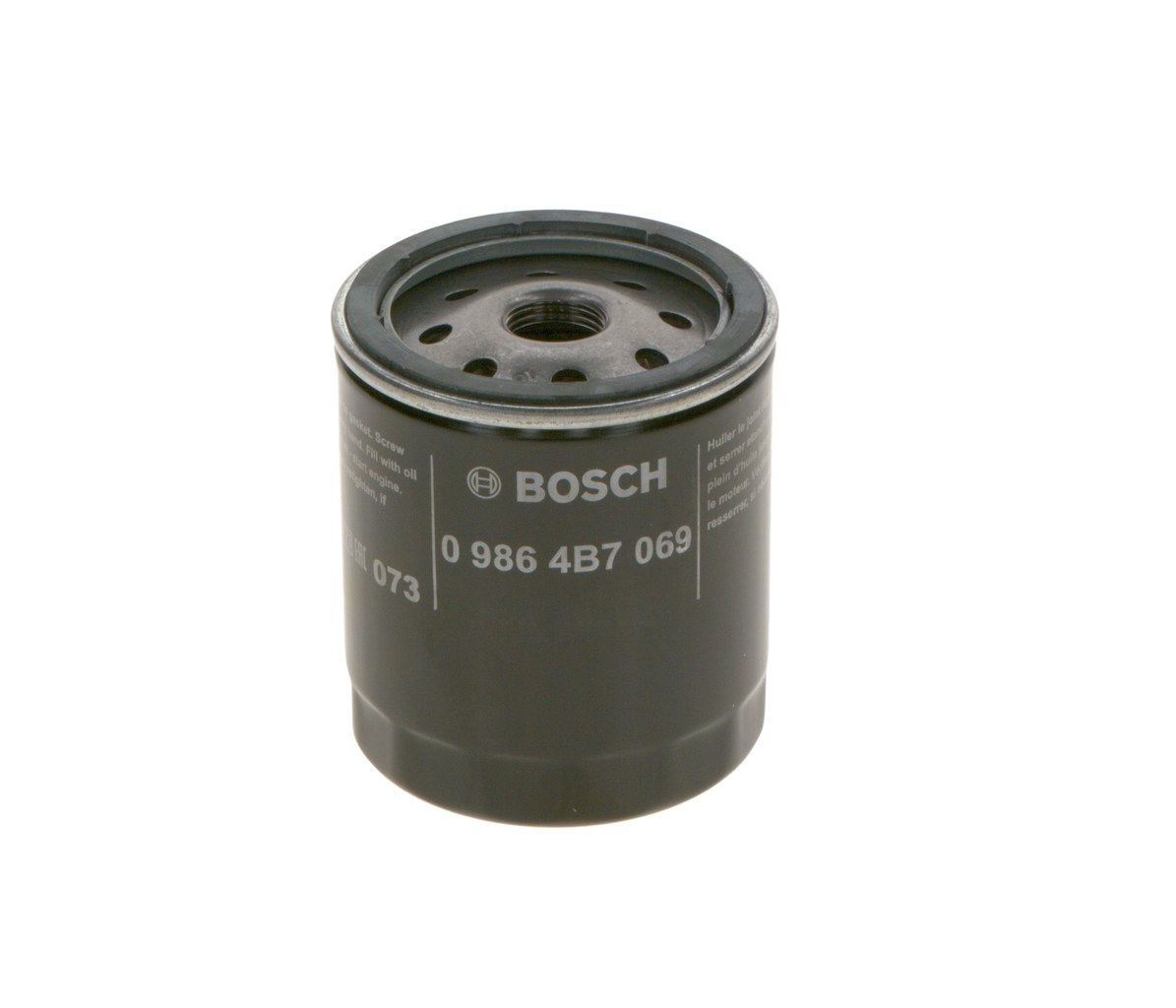 Köp BOSCH Oljefilter Produktnummer: 0 986 4B7 069 till det förmånliga priset av 92,67 kr