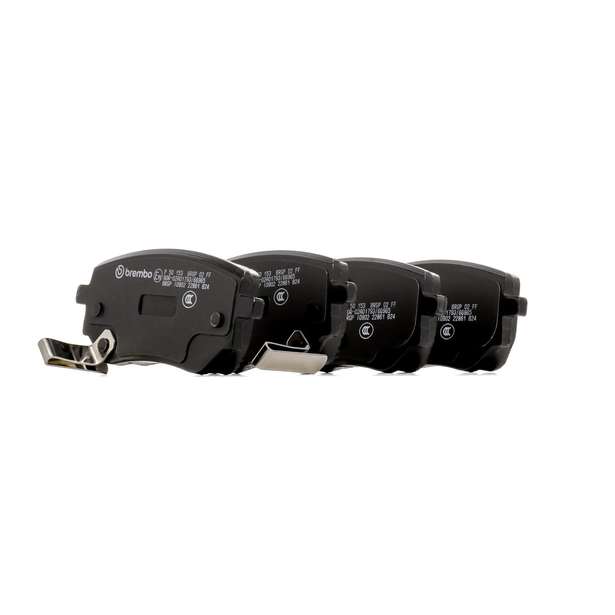 Köp BREMBO Bromsbelägg Produktnummer: P 50 153 till det förmånliga priset av 683,92 kr