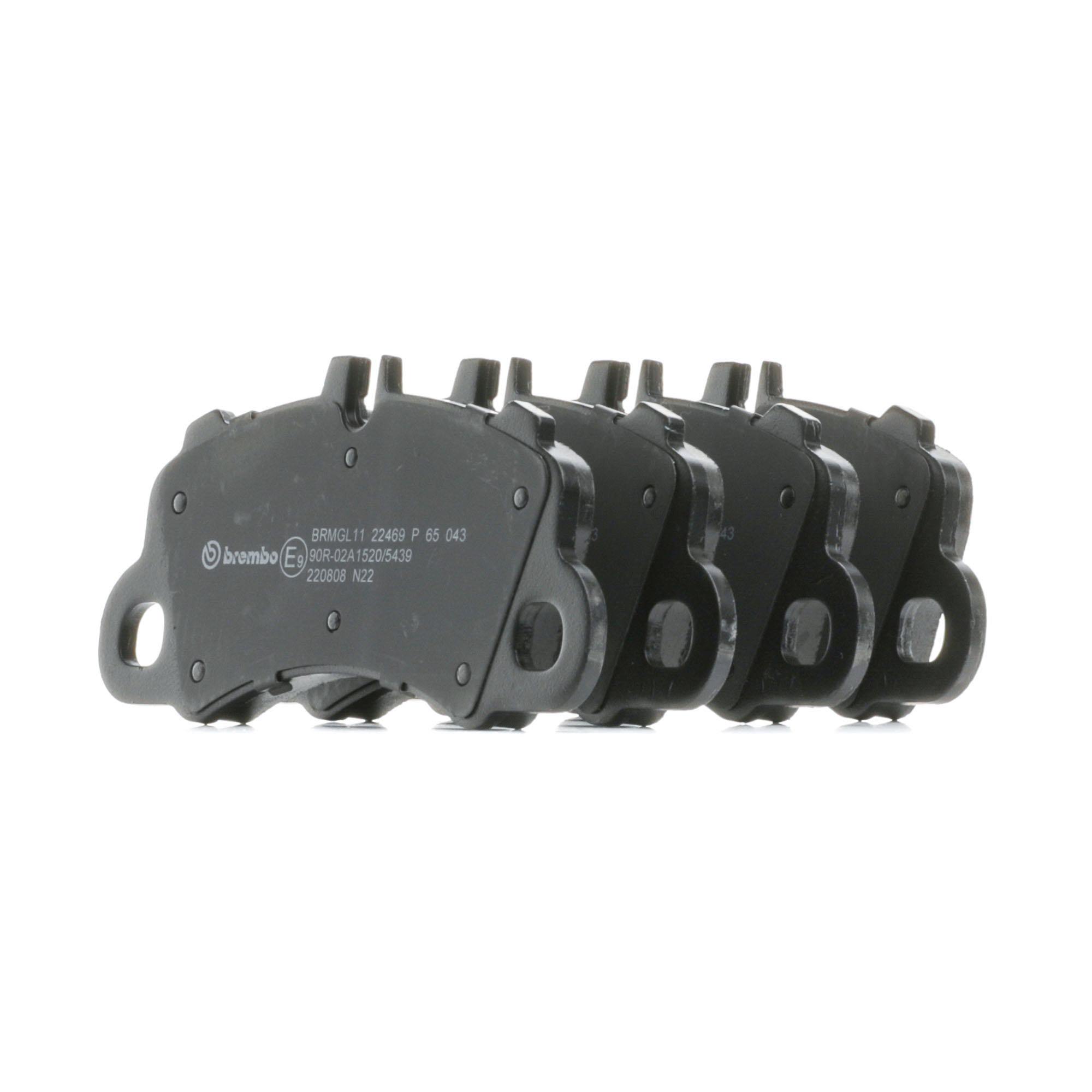 Kupuj BREMBO Klocki hamulcowe Produkt No.: P 65 043 w niskiej cenie, tylko 404,60 zł