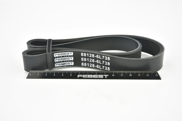 88128-6L738 FEBEST Keilrippenriemen