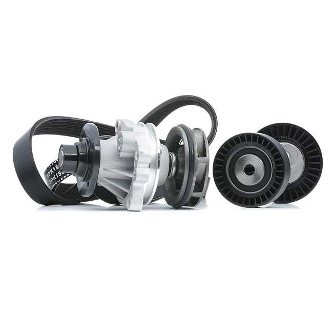 Kupte si levné originální Vodní pumpa + klinový żebrový řemen SKPRB-5160021 porovnatelné s 11517503884 OEM čísly online