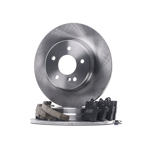 OEM Discuri de frână și plăcuțe Mercedes CL203 2008 RIDEX