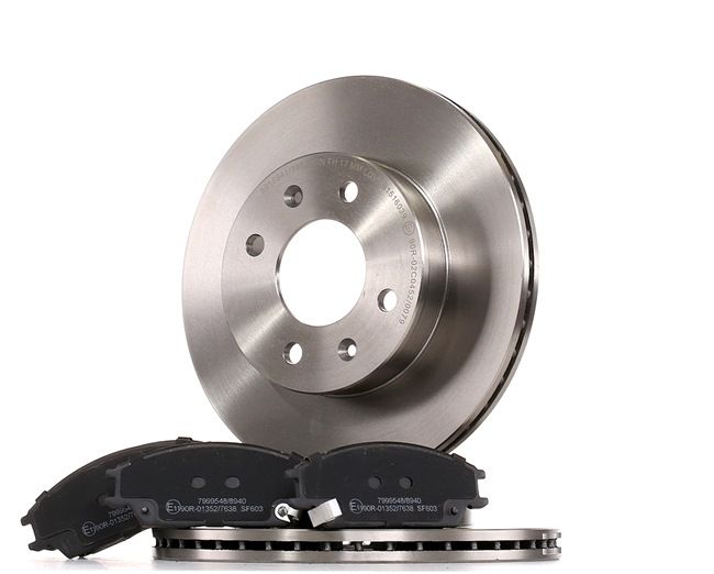 OEM Σετ φρένων, δισκόφρενα VW 2.8 4motion 193 PS Βενζίνη 517121C000 από την RIDEX ηλεκτρονικά σε χαμηλές τιμές