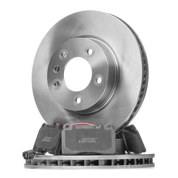 OEM Kit de discos de freno y pastillas VW 3.2 V6 241 CV Gasolina de RIDEX online a precios inmejorables