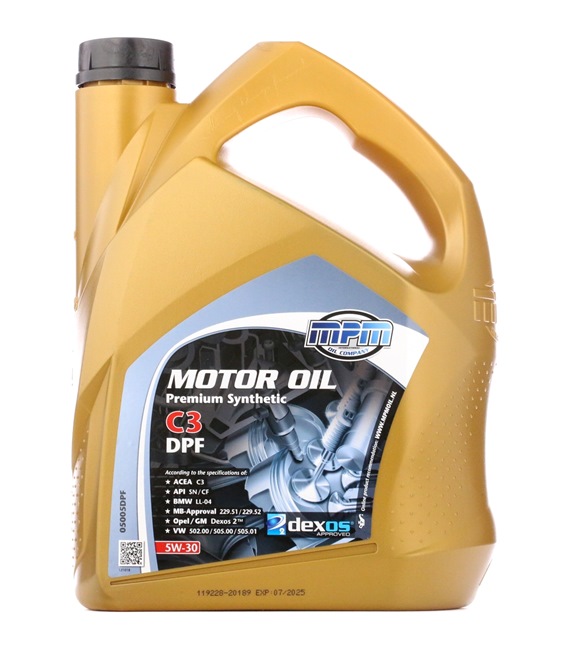 MPM Ulei de motor 05005DPF