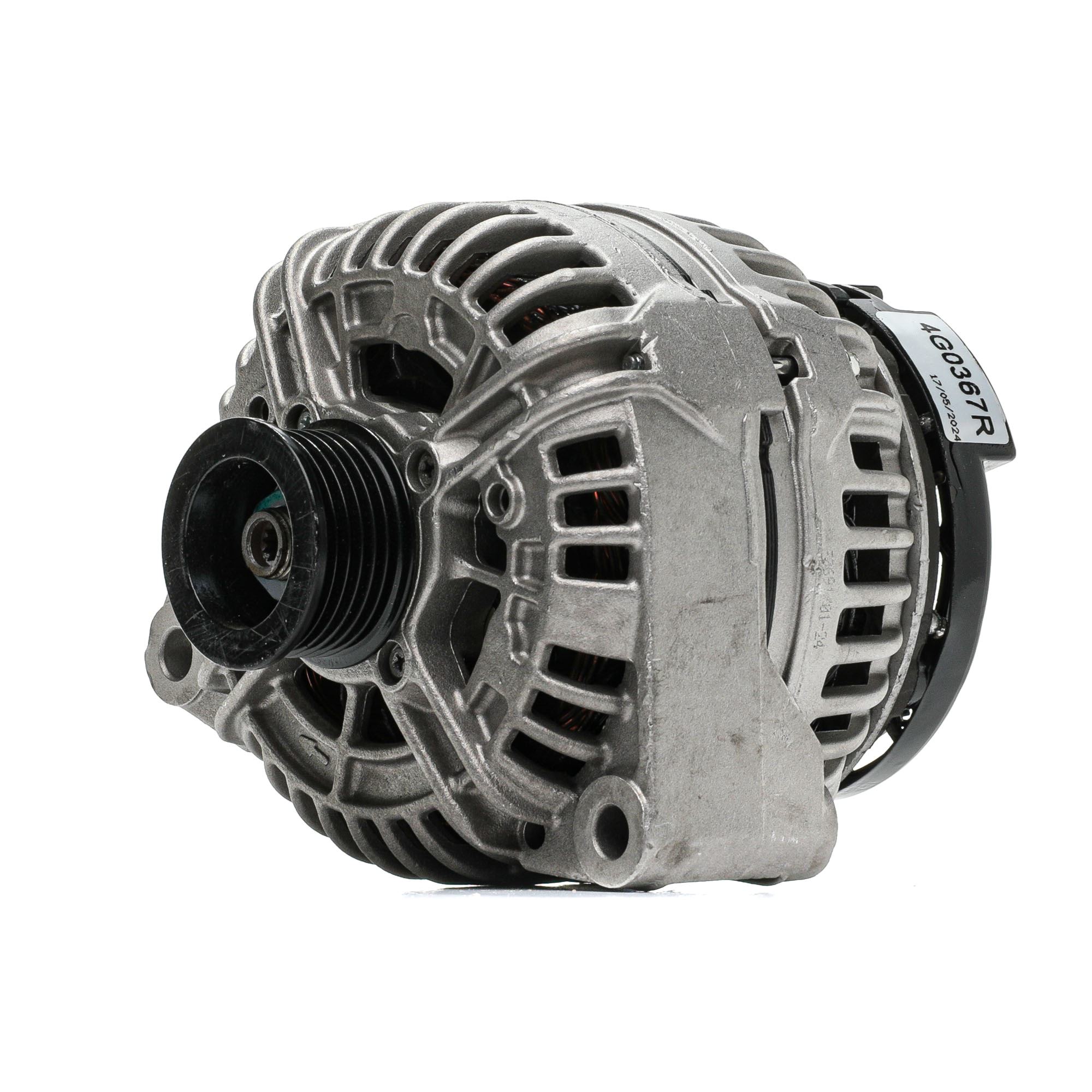 Įsigykite RIDEX REMAN Kintamosios srovės generatorius Prekės Nr.: 4G0367R už žemiausią 128,15 € kainą