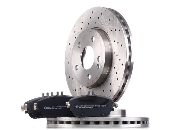 Acquista online Kit dischi e pastiglie 3405B0403 originale a buon mercato, comparabile con i numeri OEM A2464212512