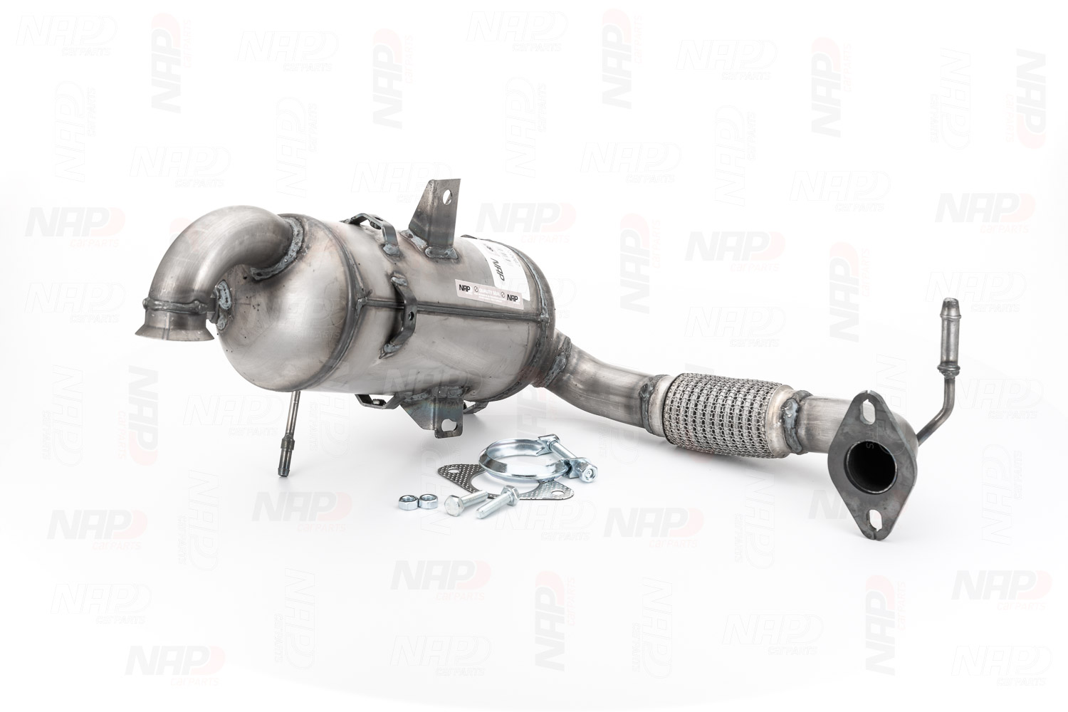Ford Fiesta Mk5 Saloon 2003 Particulate filter NAP carparts OEM 1508155, 1840042, 1840044