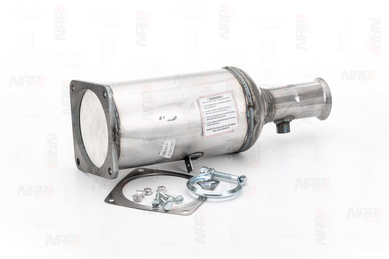 Įsigykite NAP carparts Kietųjų dalelių filtras Prekės Nr.: CAD10219 už žemiausią 203,00 € kainą