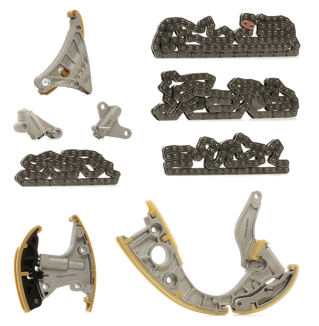 Įsigykite RIDEX Pavaros grandinės komplektas Prekės Nr.: 1389T2474 už žemiausią 568,14 € kainą