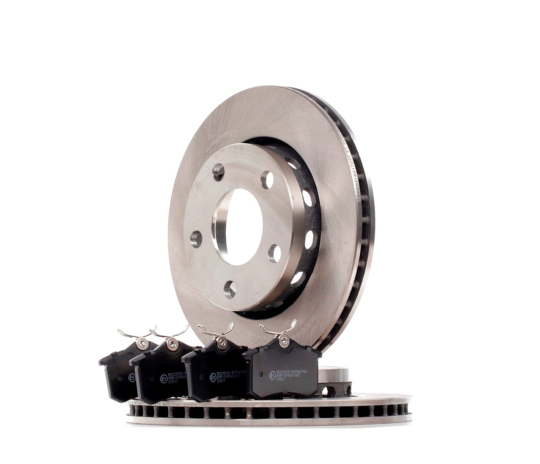 RIDEX 3405B0412 Disques et plaquettes de freins