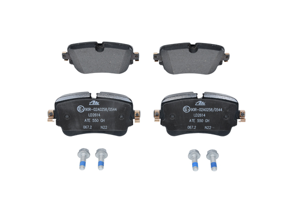 Acquista online Kit pastiglie freni 13.0470-2614.2 originale a buon mercato, comparabile con i numeri OEM 4M0698451F