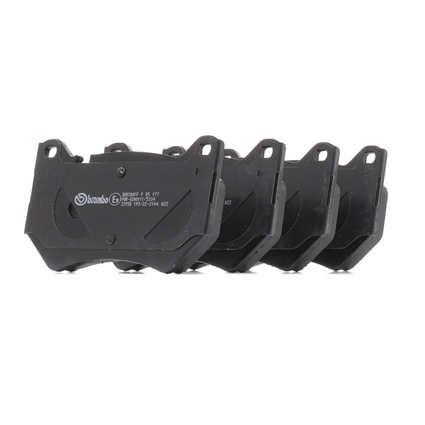 OEM Set plăcuțe de frână, frână cu disc AUDI Q5 SUV (80A) 2025 80A698151C, 80A698151H, 80A698151H BREMBO