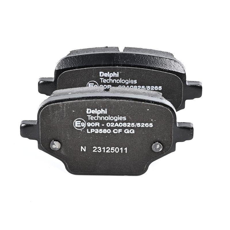 Įsigykite DELPHI Stabdžių kaladėlės Prekės Nr.: LP3580 už žemiausią 42,59 € kainą