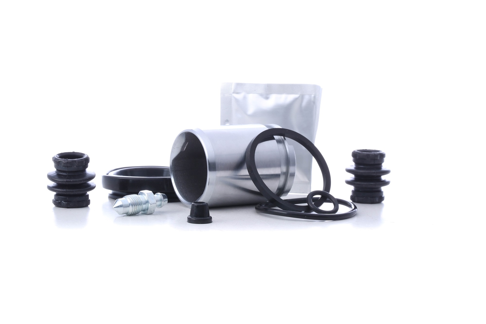 Įsigykite RIDEX Remonto komplektas, stabdžių apkaba Prekės Nr.: 405R0291 už žemiausią 16,33 € kainą