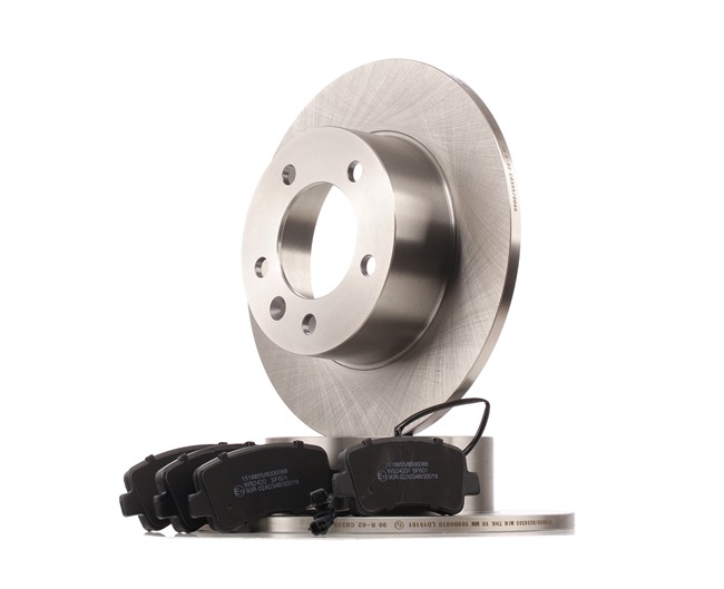 OEM Remschijven en blokken RENAULT 2.3 dCi 125 FWD (EV0C, EV0D, EV0J, HV0C, HV0D, HV0H,... 125 PK Diesel 432000367R van RIDEX online aan geweldige prijzen