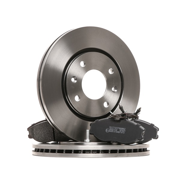 OEM Set frana, frana disc PEUGEOT 1.9 D 75 CP motor diesel de la RIDEX online la un preț incredibil