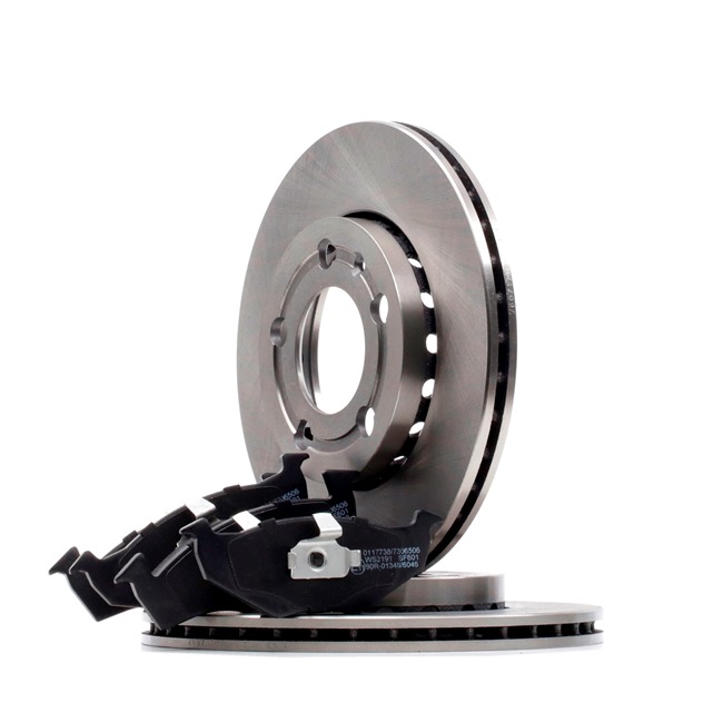 OEM Set plăcuțe și discuri de frână VW Fox Variant 1987 6Q0615301, 6Q0615301A, JZW615301M STARK