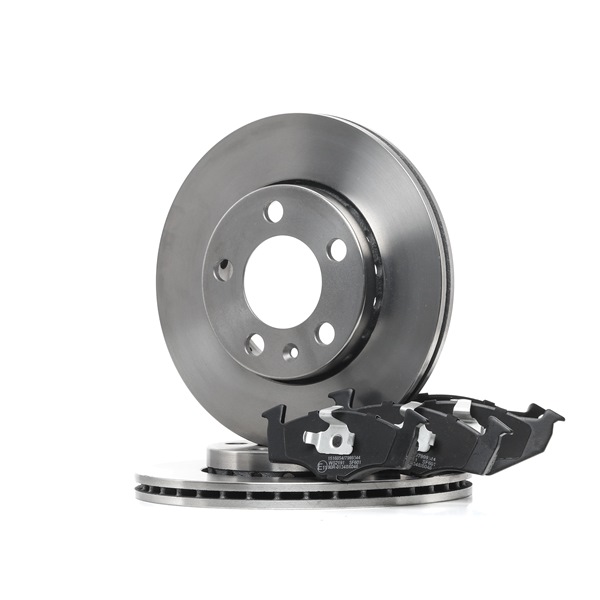 OEM Discuri de frână și plăcuțe VW Fox Variant 1986 6Q0615301, 6Q0615301A, JZW615301M RIDEX