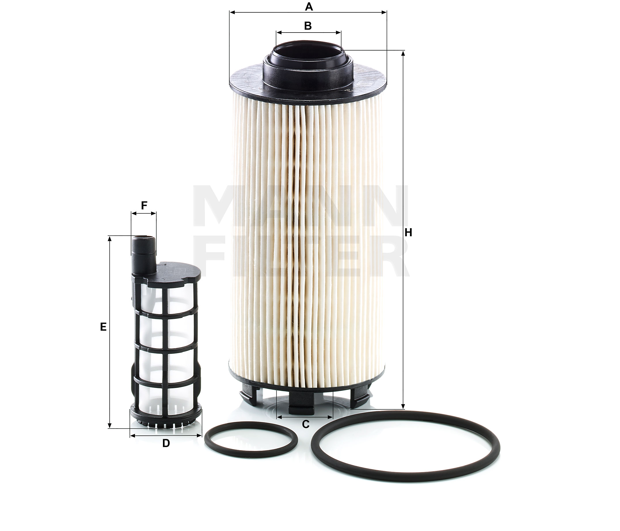 Įsigykite MANN-FILTER Kuro filtras Prekės Nr.: PU 8010/1-2 x už žemiausią 45,77 € kainą