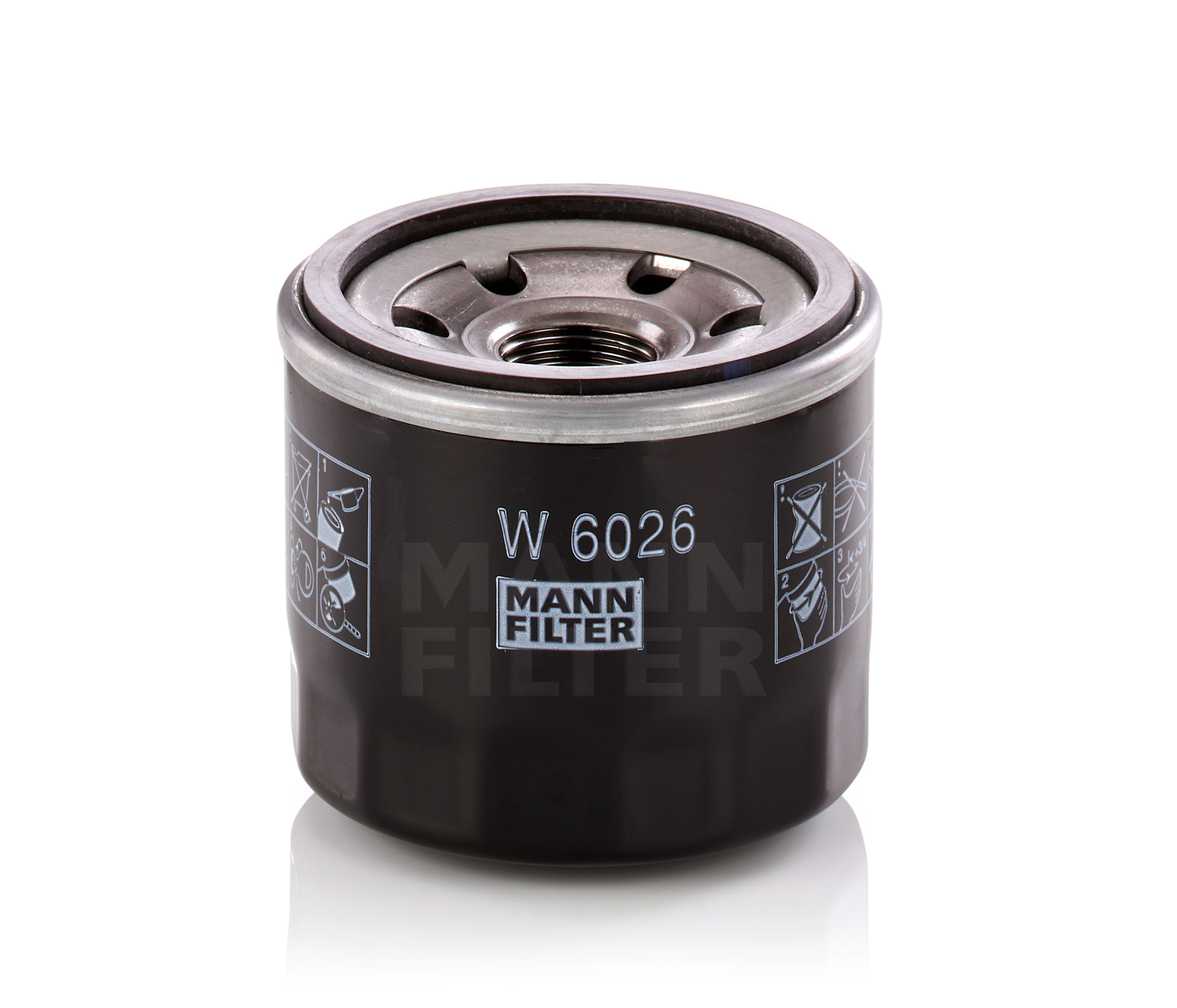 Vásároljon MANN-FILTER Olajszűrő alkatrészt, termékkód: W 6026 alacsony áron: 2799,00 Ft