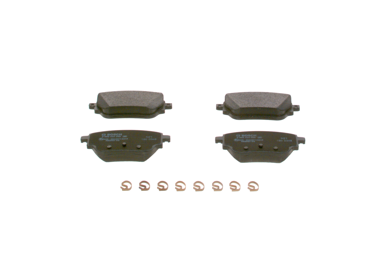 Köp billiga original Bromsbelägg 0 986 424 889 jämförbara med A0004207500 OEM nummer på nätet