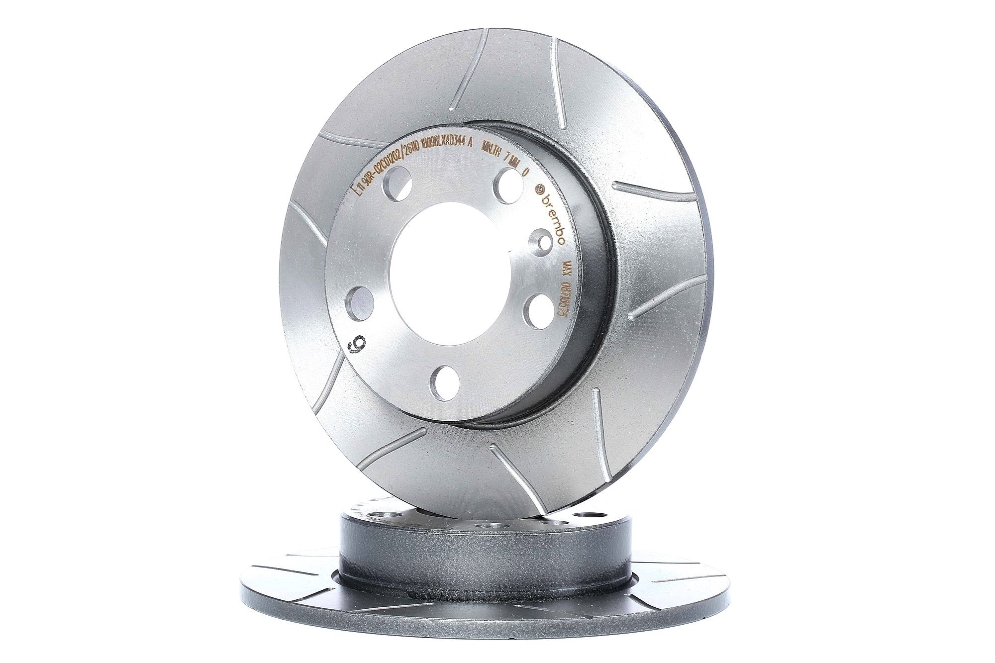 Pirkt BREMBO Bremžu diski Preces Nr.: 08.7165.75 pie zemu cenu 33,55 €