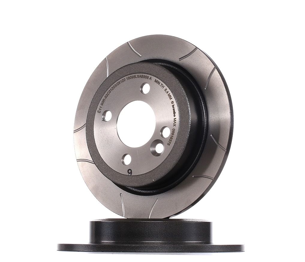 Køb BREMBO Bremseskive Produktnummer.: 08.9163.75 til den lave pris af 338,07 kr.