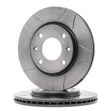 OE Bremseskive PEUGEOT 205 1986 1618864480, 91517695, 95661747 fra BREMBO