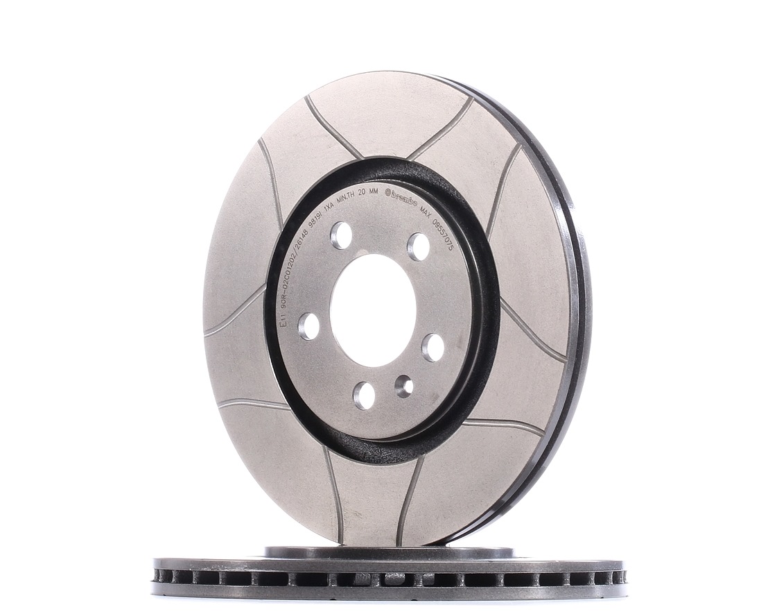 Įsigykite BREMBO Stabdžių diskas Prekės Nr.: 09.5570.75 už žemiausią 69,40 € kainą