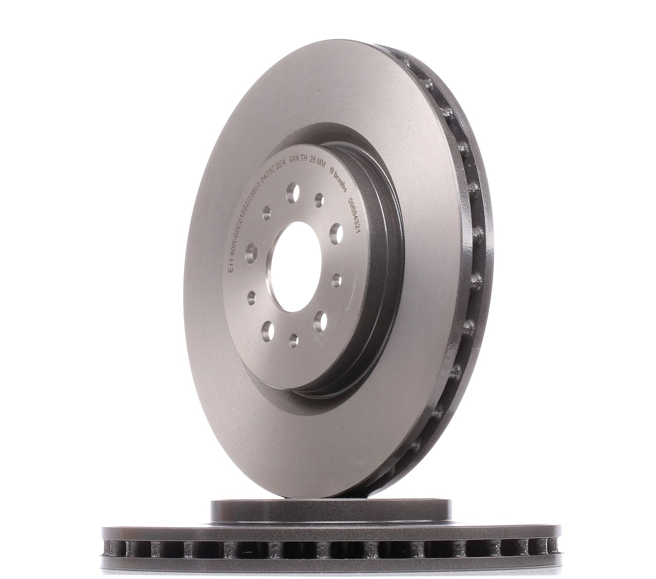 Köp BREMBO Bromsskiva Produktnummer: 09.6843.21 till det förmånliga priset av 818,78 kr
