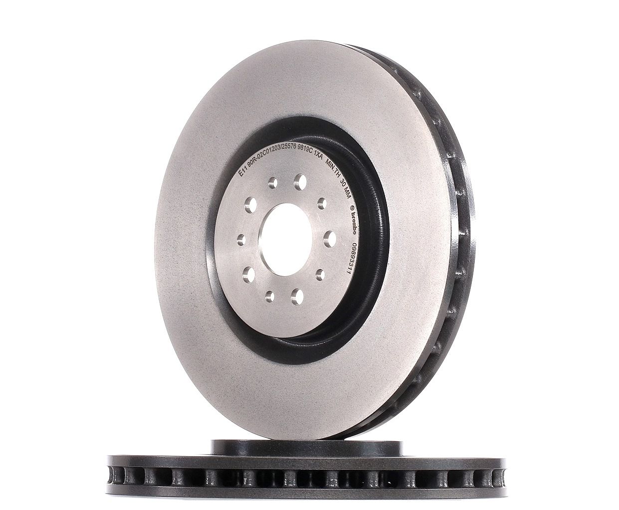 Köp BREMBO Bromsskiva Produktnummer: 09.8933.11 till det förmånliga priset av 1043,88 kr