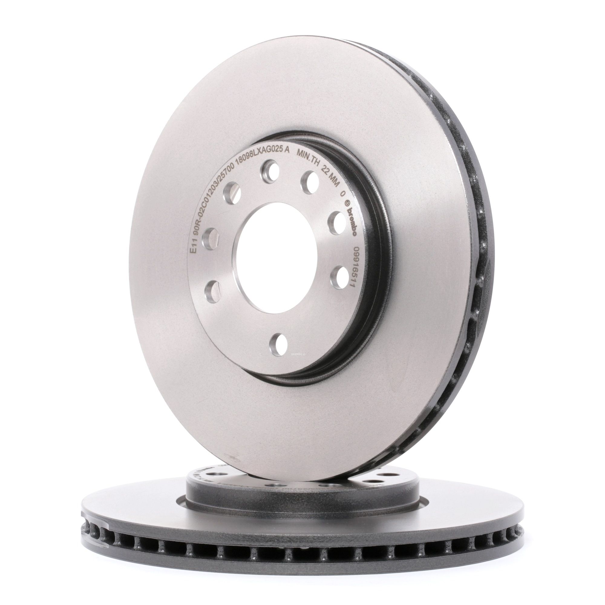 Køb BREMBO Bremseskive Produktnummer.: 09.9165.11 til den lave pris af 483,22 kr.