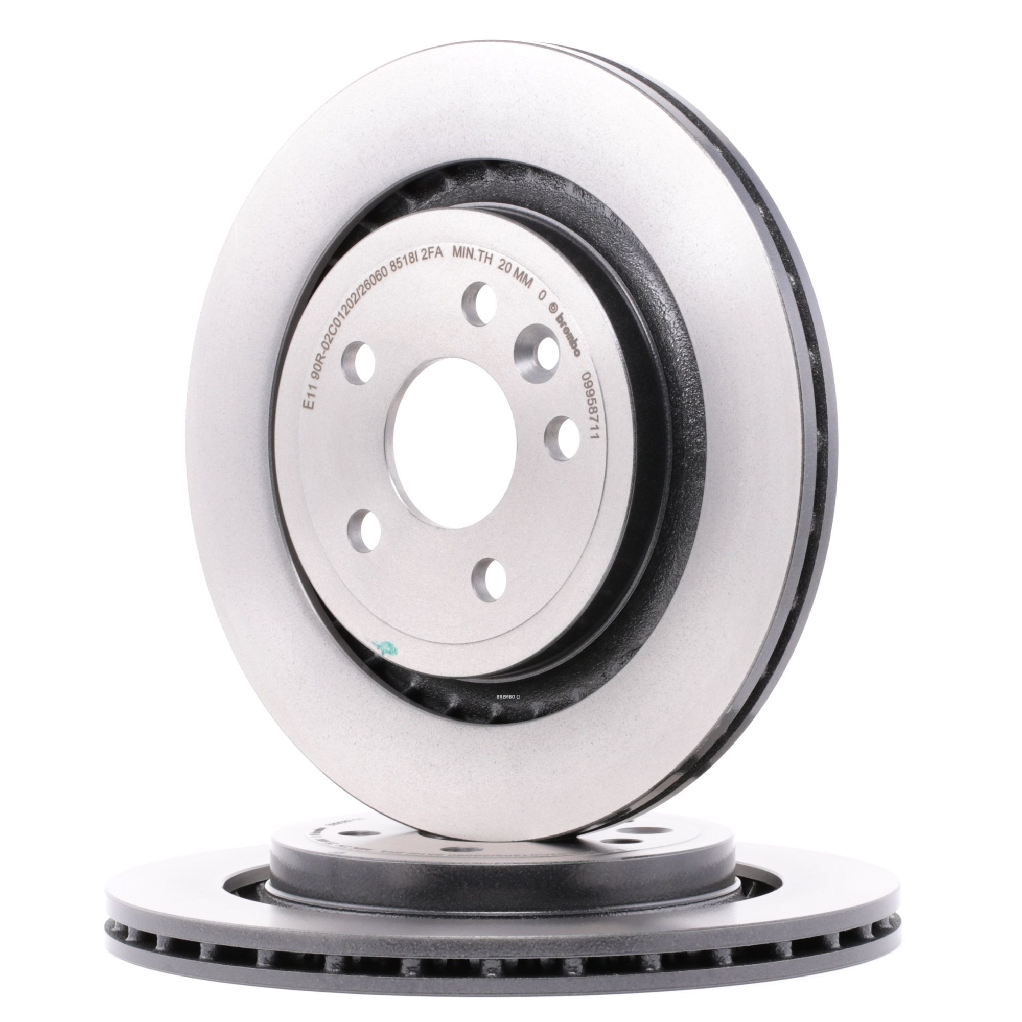 Kjøp BREMBO Bremseskive Product No .: 09.9587.11 for den lave prisen av 639,38 kr