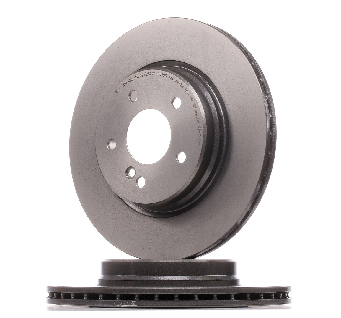 Įsigykite BREMBO Stabdžių diskas Prekės Nr.: 09.A742.11 už žemiausią 50,74 € kainą