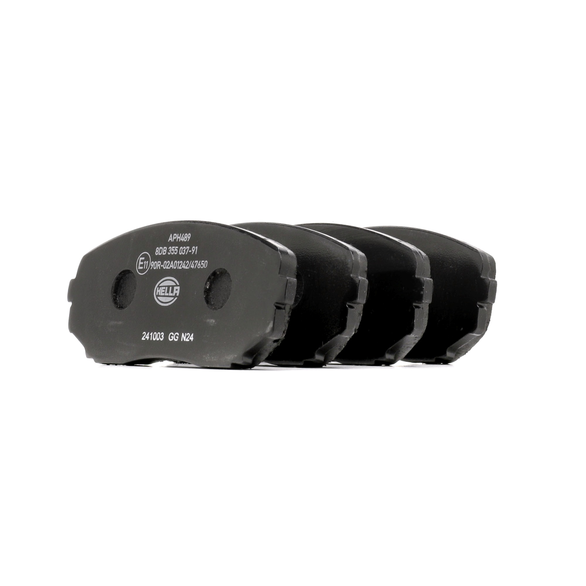 Įsigykite HELLA Stabdžių kaladėlės Prekės Nr.: 8DB 355 037-911 už žemiausią 96,83 € kainą