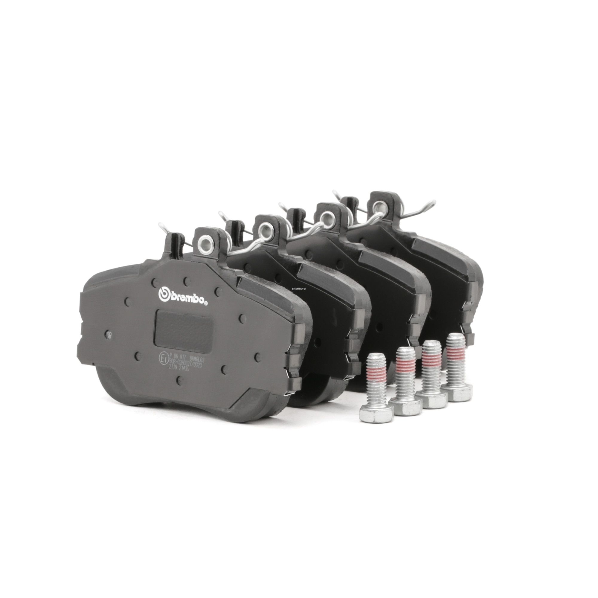 Köp BREMBO Bromsbelägg Produktnummer: P 06 017 till det förmånliga priset av 432,38 kr