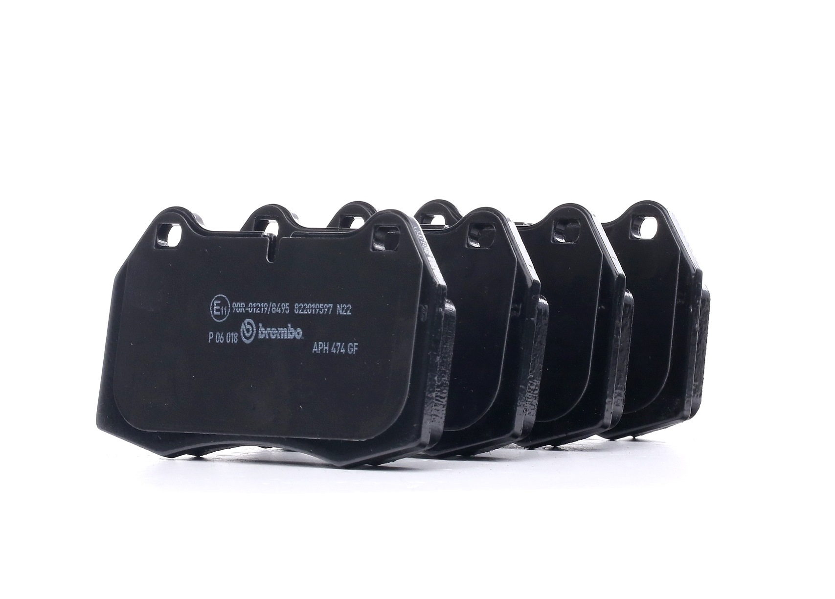 Köp BREMBO Bromsbelägg Produktnummer: P 06 018 till det förmånliga priset av 662,75 kr