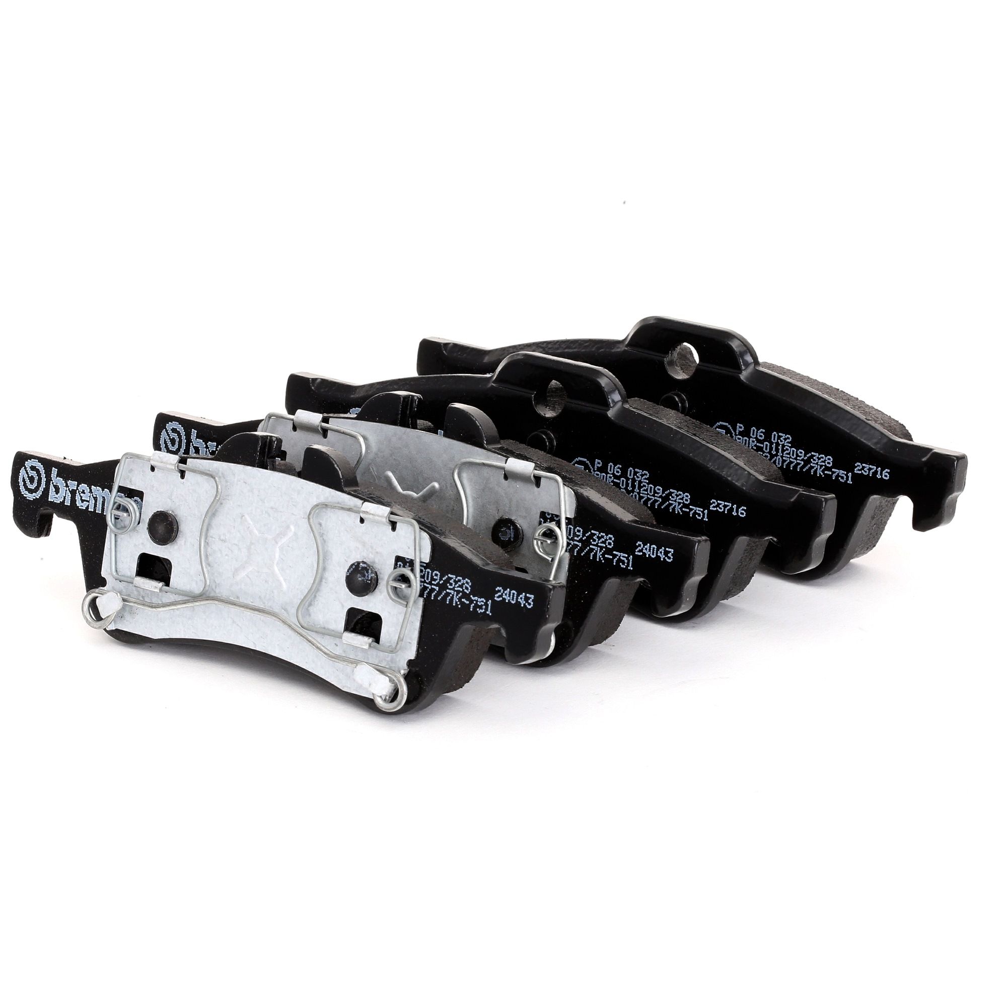 Køb BREMBO Bremseklodser Produktnummer.: P 06 032 til den lave pris af 249,97 kr.