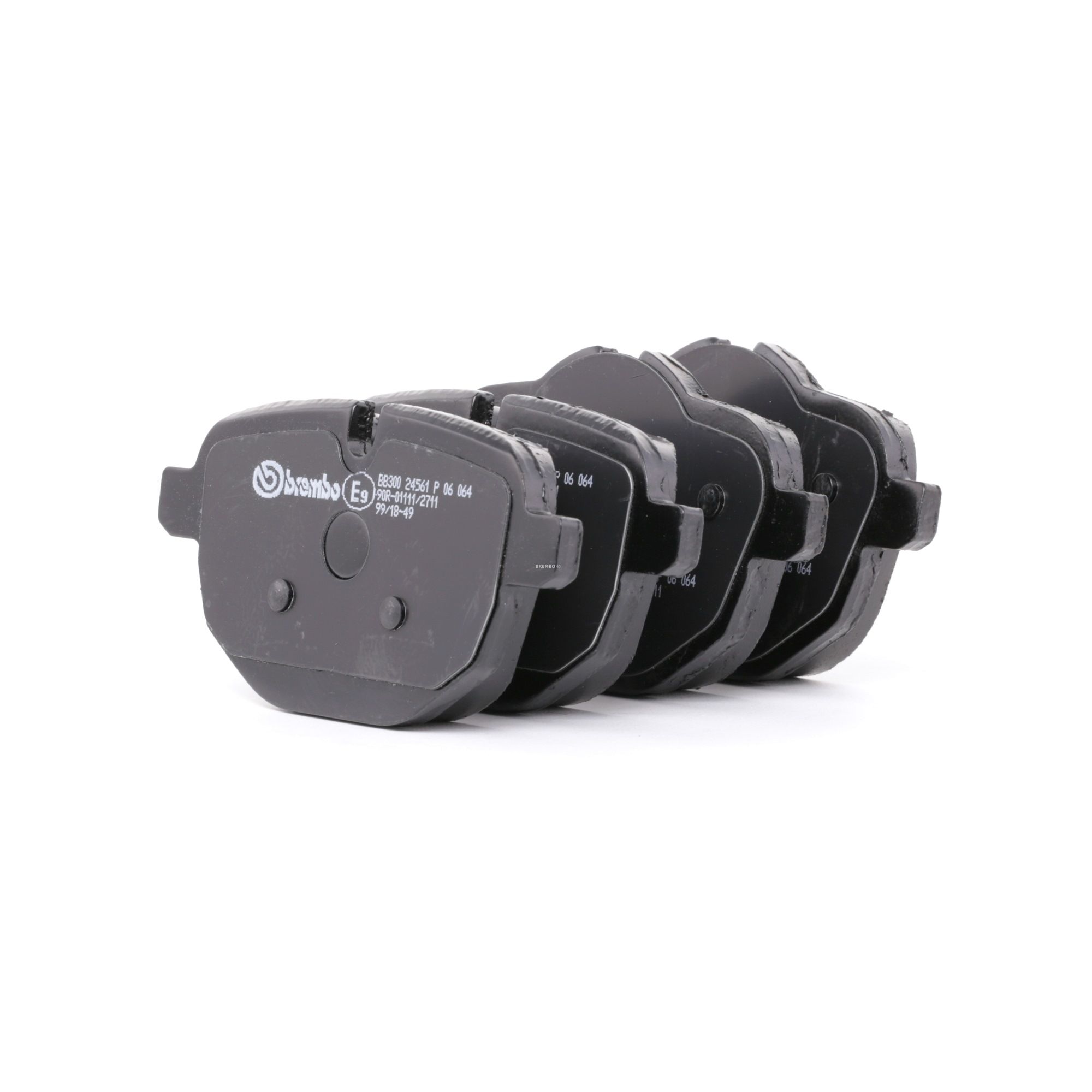 Kupte si BREMBO Sada brzdových destiček, kotoučová brzda Číslo produktu: P 06 064 za nízkou cenu 963,65 Kč