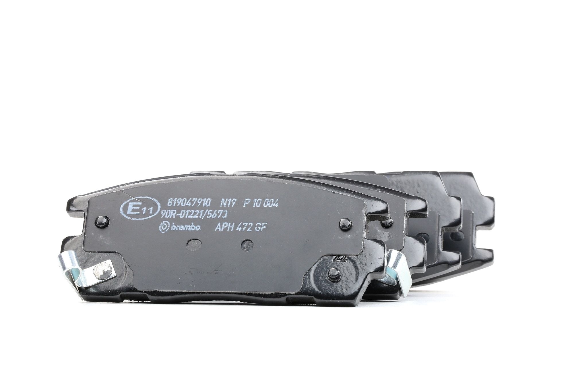 Köp BREMBO Bromsbelägg Produktnummer: P 10 004 till det förmånliga priset av 424,40 kr