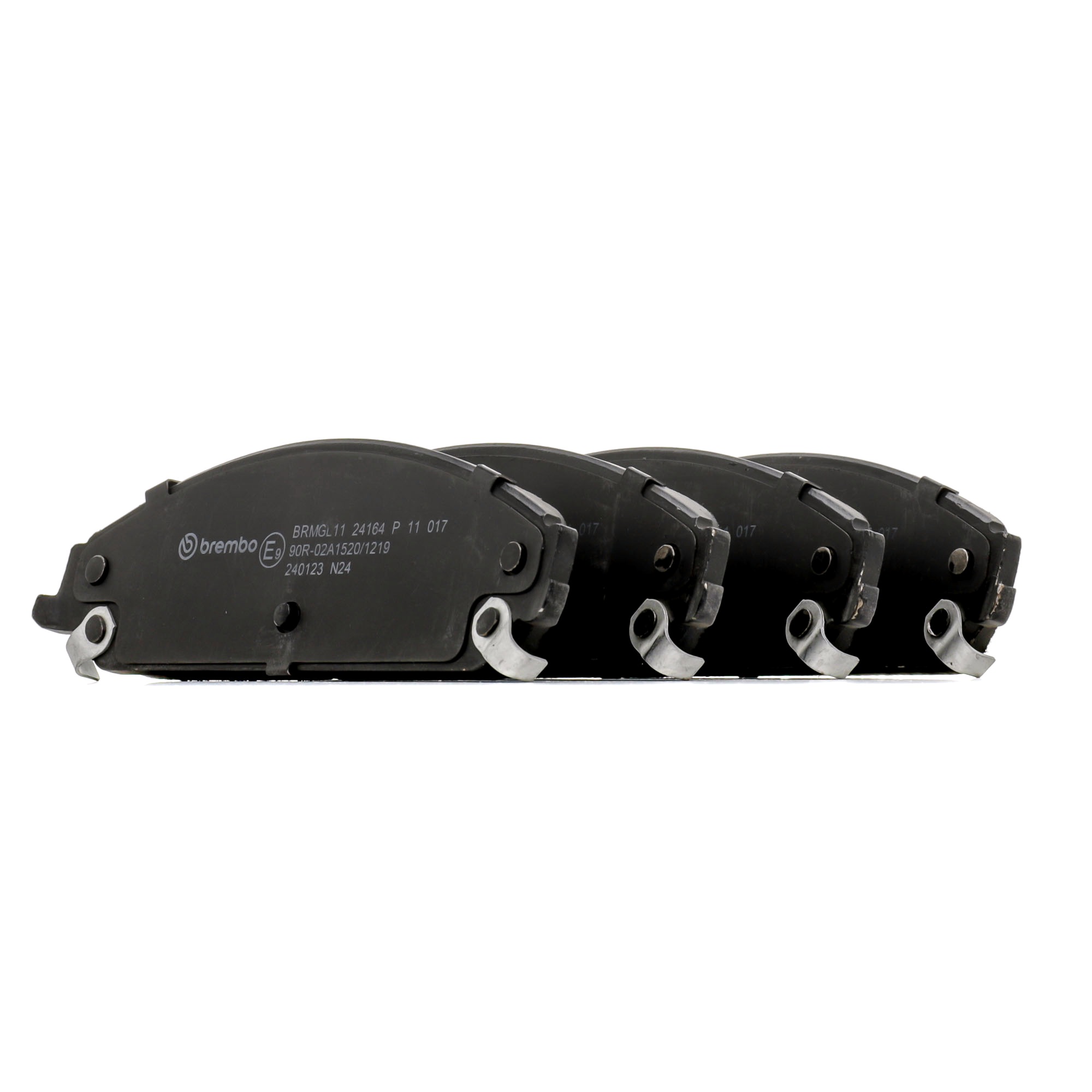 Köp BREMBO Bromsbelägg Produktnummer: P 11 017 till det förmånliga priset av 628,37 kr