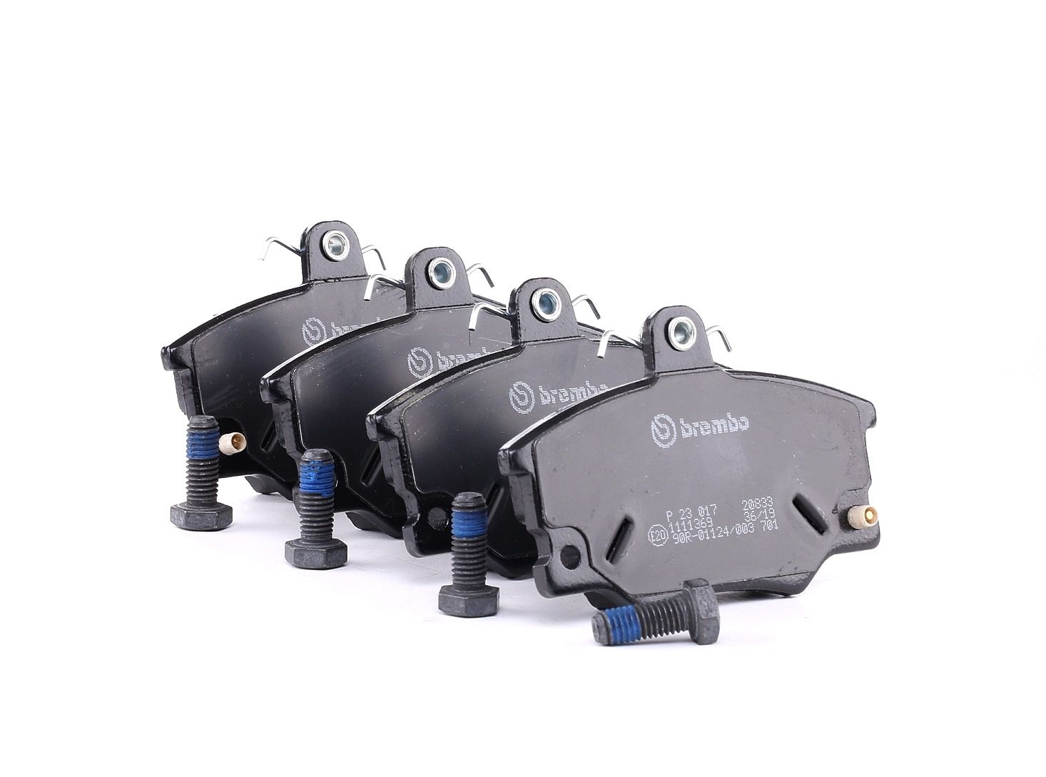 Compre BREMBO Pastilhas de travão Produto No.: P 23 017 a preços baixos de 18,95 €