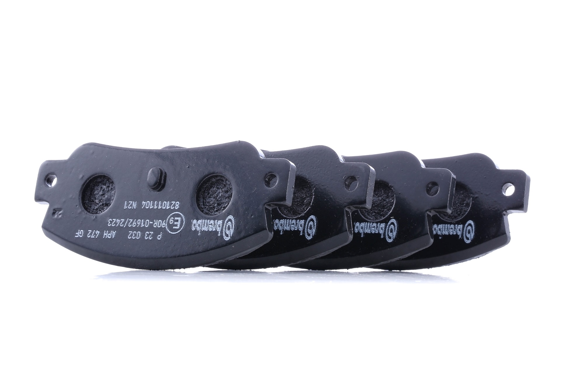 Įsigykite BREMBO Stabdžių kaladėlės Prekės Nr.: P 23 032 už žemiausią 18,16 € kainą