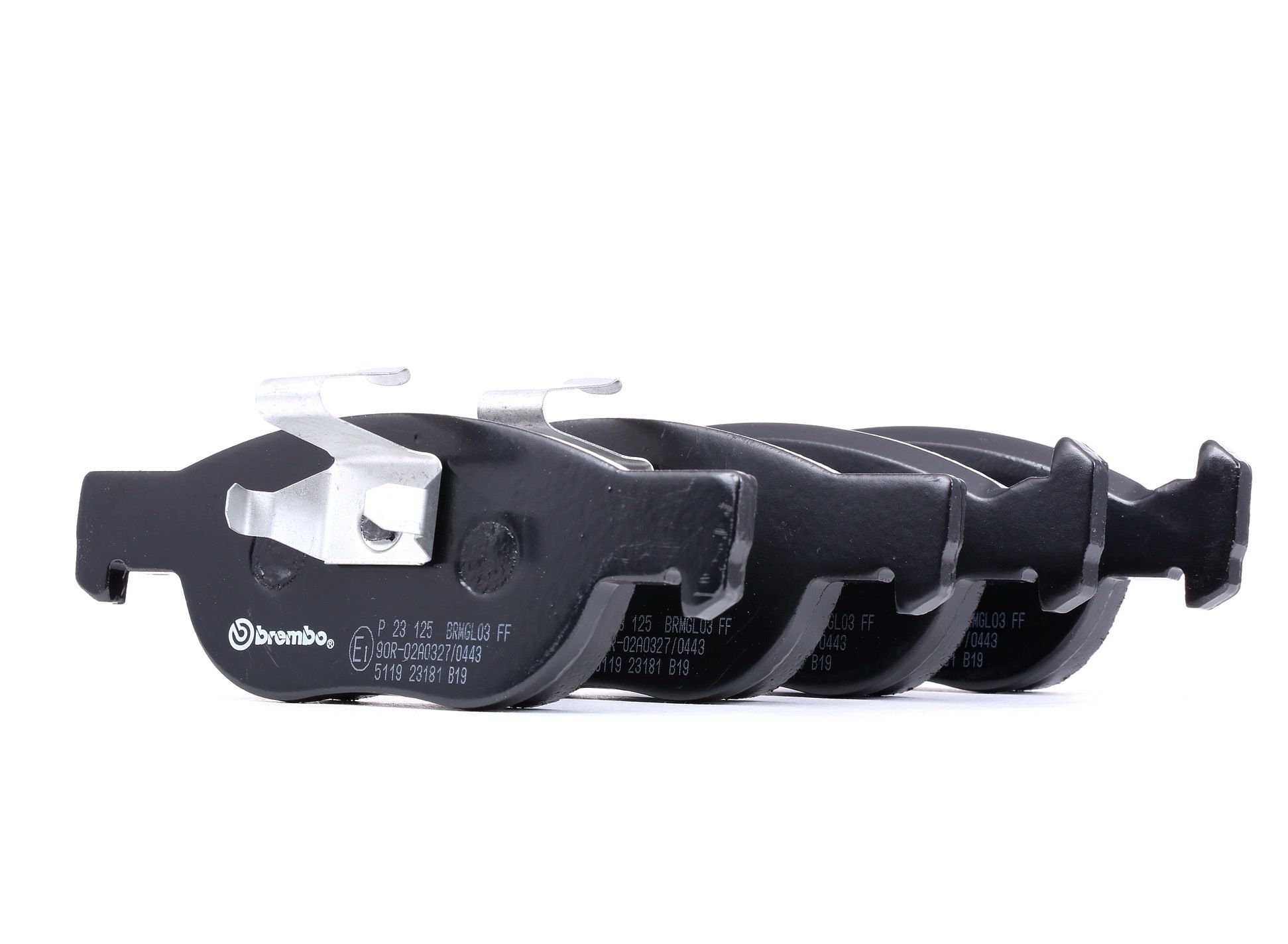 Įsigykite BREMBO Stabdžių kaladėlės Prekės Nr.: P 23 125 už žemiausią 22,28 € kainą