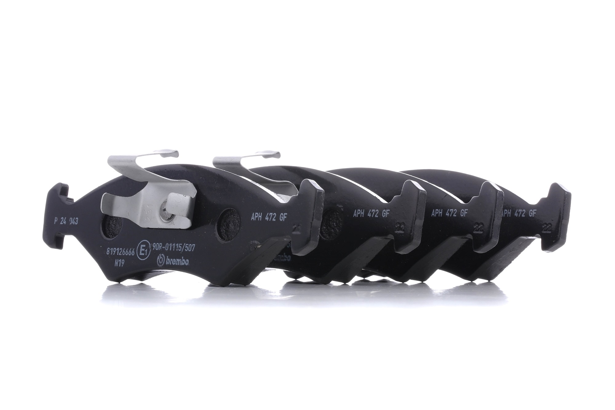 Kjøp BREMBO Bremseklosser Product No .: P 24 043 for den lave prisen av 284,22 kr