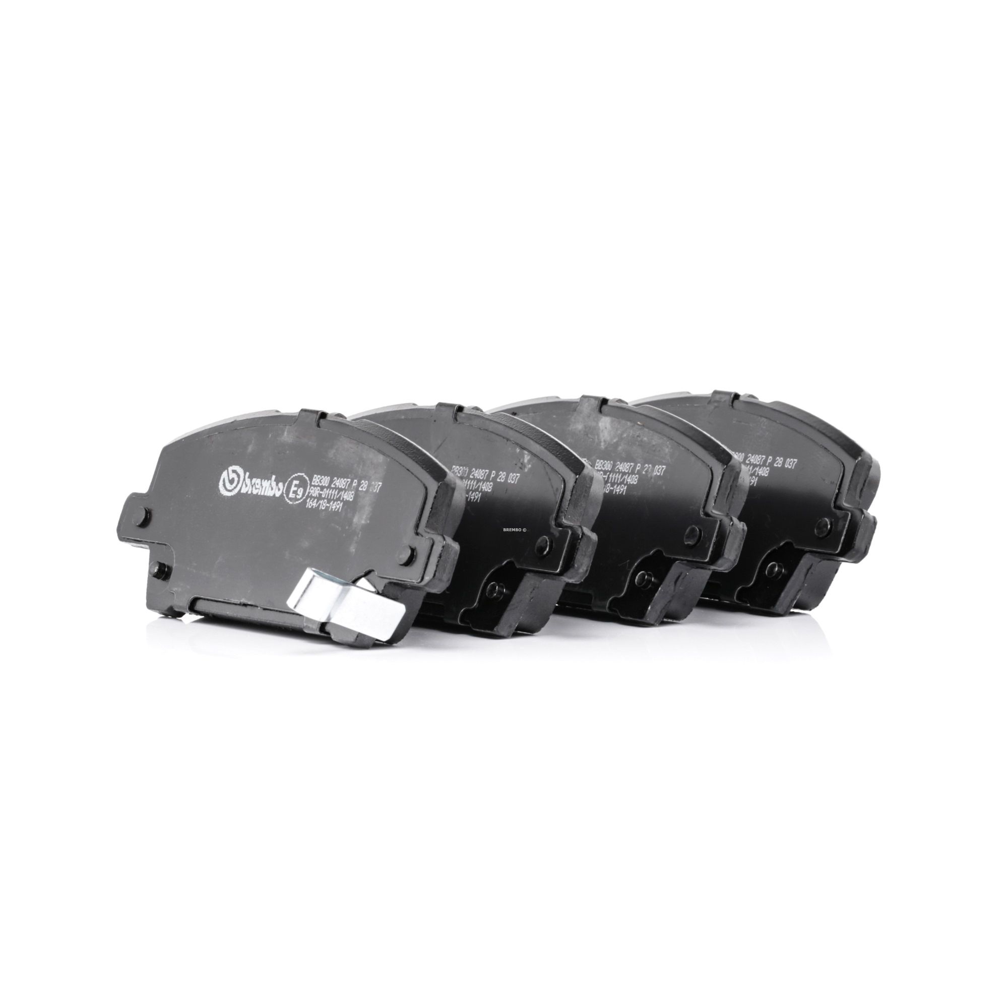 Kupte si BREMBO Sada brzdových destiček, kotoučová brzda Číslo produktu: P 28 037 za nízkou cenu 843,97 Kč
