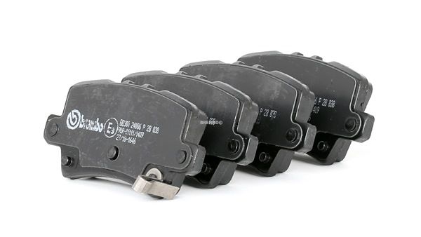Destičky HONDA v originální kvalitě 43022SMGE00, 43022SMGE01, 43022SMGE02 z BREMBO
