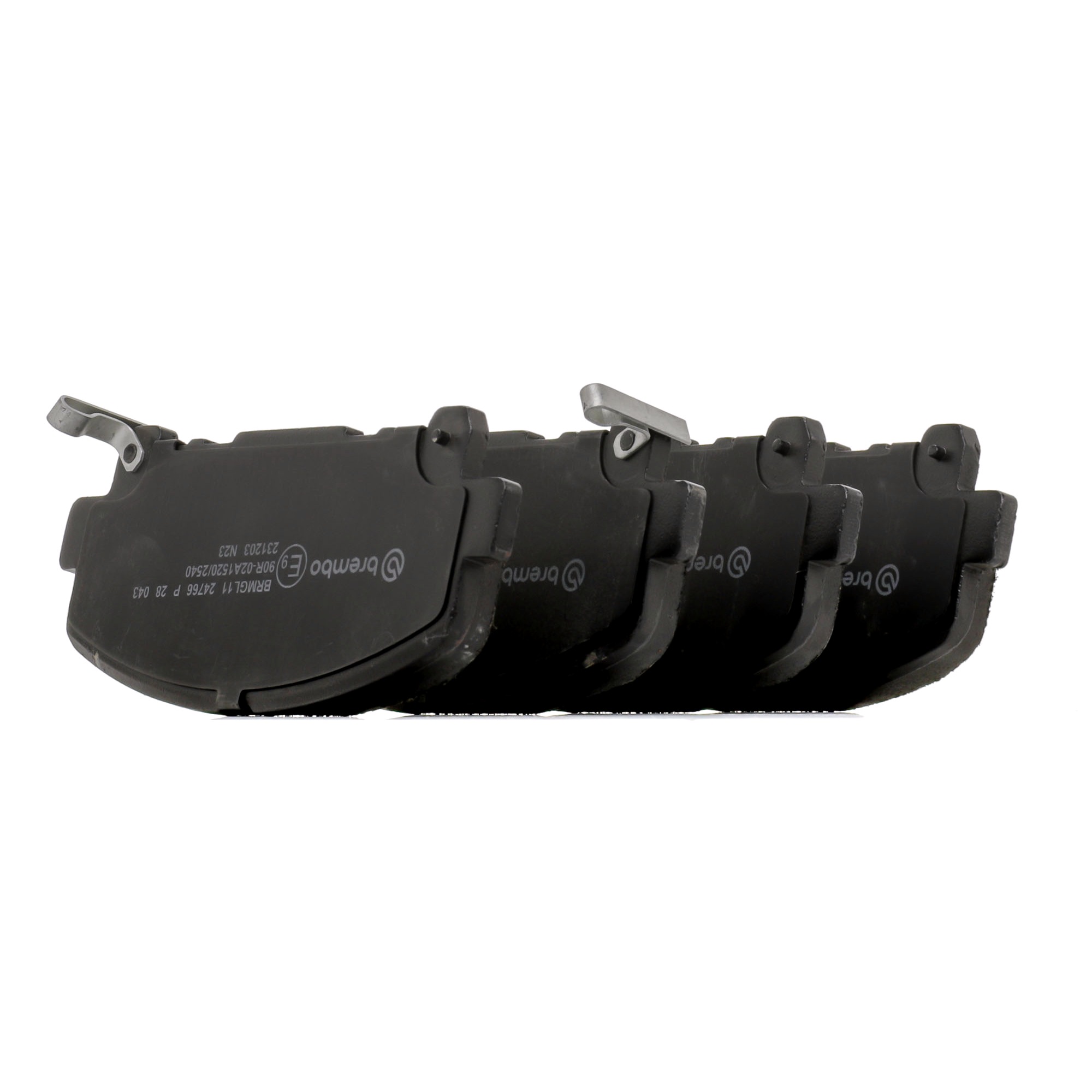 Köp BREMBO Bromsbelägg Produktnummer: P 28 043 till det förmånliga priset av 597,15 kr