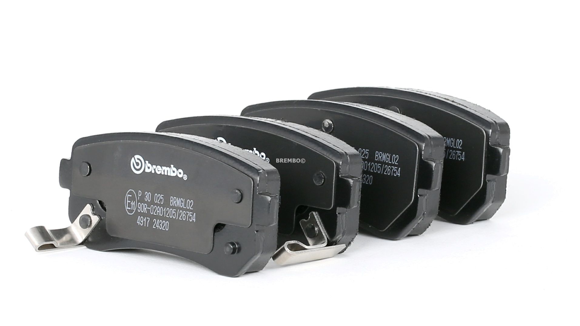 Köp BREMBO Bromsbelägg Produktnummer: P 30 025 till det förmånliga priset av 365,57 kr